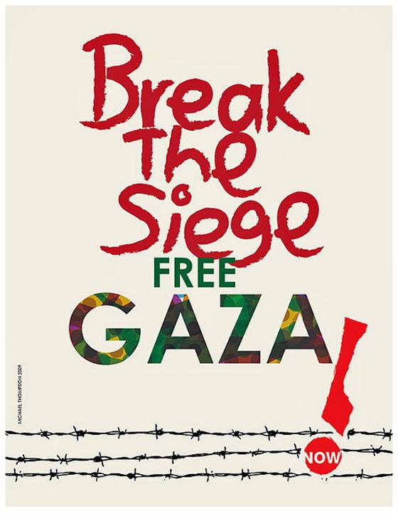 Free Gaza Now! (by Michael Thompson - 2011)