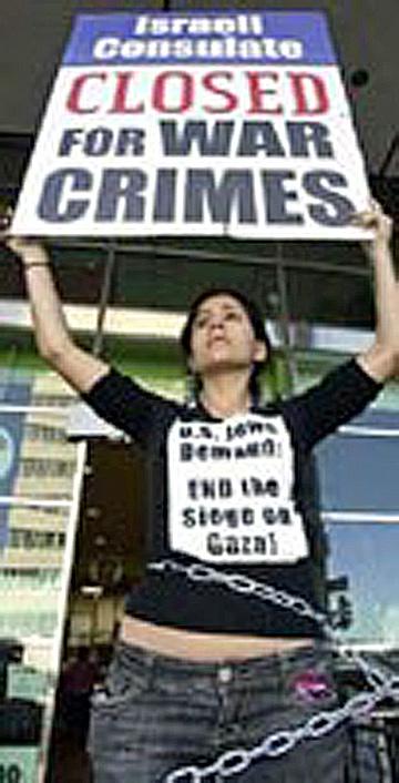 Israeli Consulate Closed For War Crimes (by Research in Progress  - 2009)