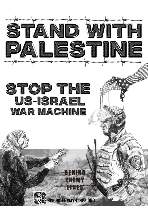 Stop the US-Israel War Machine - 2 (by Katherine Cavanaugh - 2023)