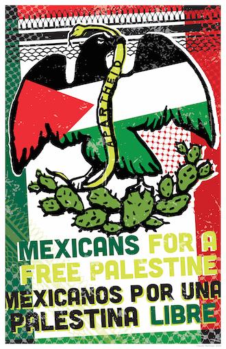Mexicanos por Una Palestina Libre (by Claudio Martinez - 2023)