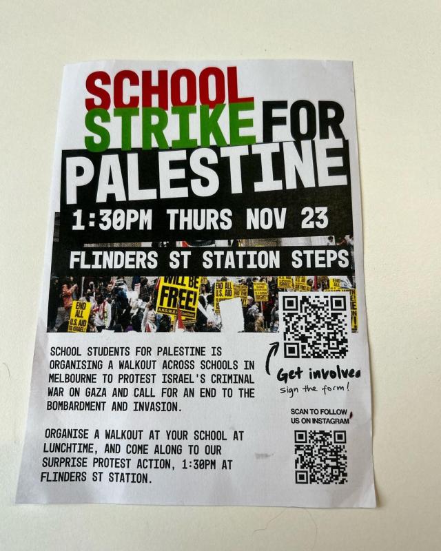 School Strike for Palestine (by Research in Progress  - 2023)