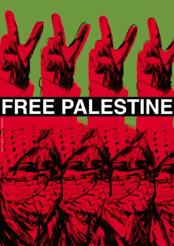 Free Palestine - @ccocoshark (by @ccocoshark - 2024)