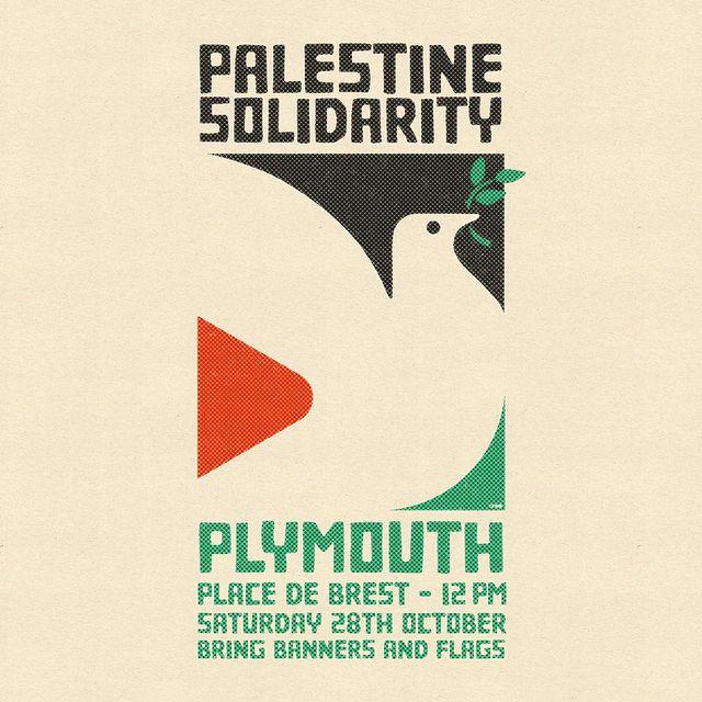 Palestine Solidarity - Plymouth (by Krime - 2023)