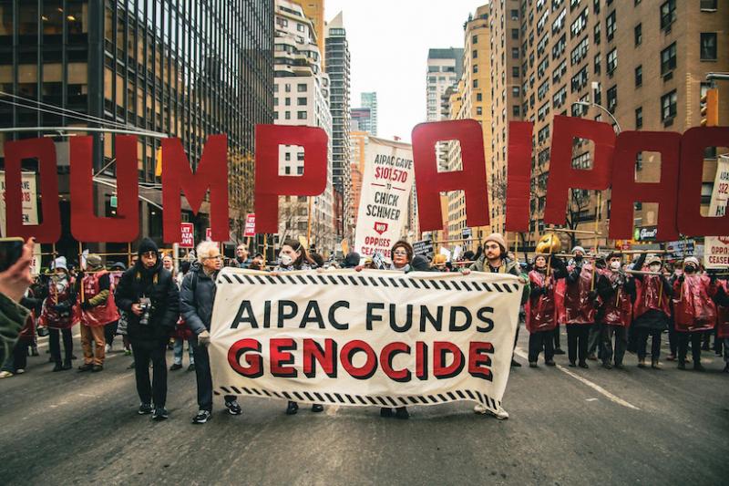 AIPAC Funds Genocide (by Research in Progress  - 2024)