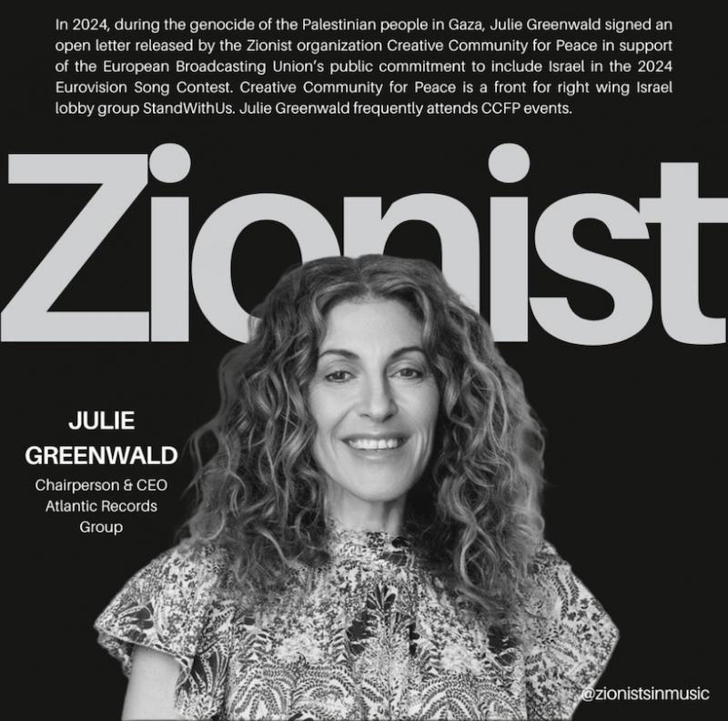 Julie Greenwald - Zionist (by Research in Progress  - 2024)