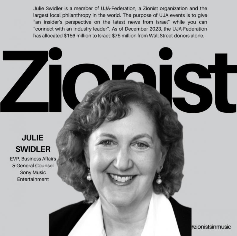 Julie Swidler - Zionist (by Research in Progress  - 2024)