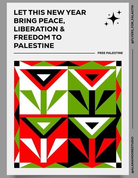 Peace, Liberation and Freedom (by @alanamoorestudio - 2024)