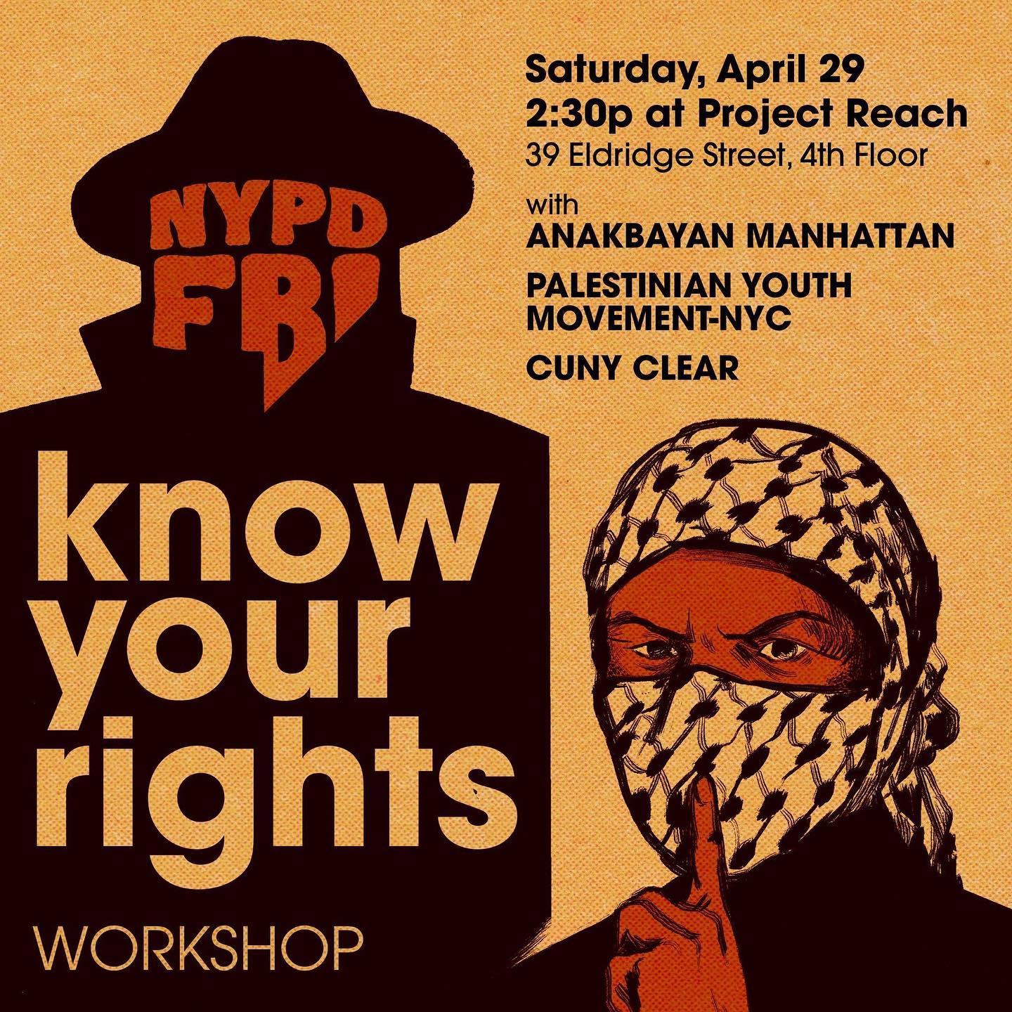 Know Your Rights Workshop | PPPA