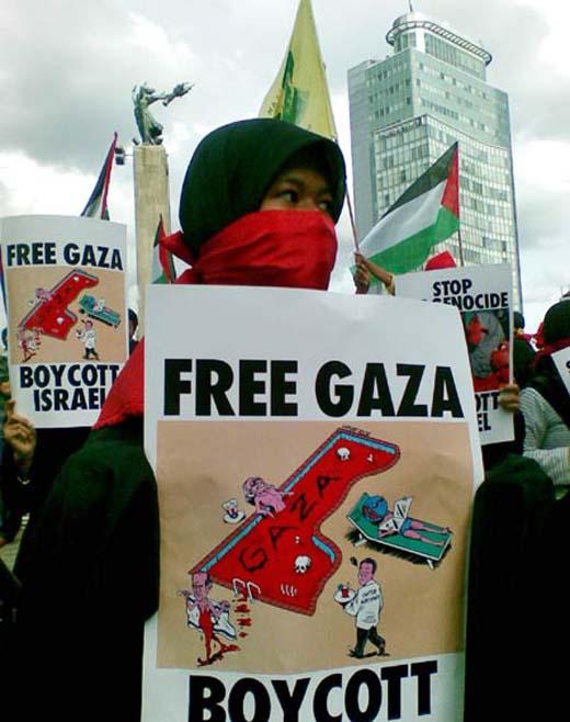 Gaza Protest - Indonesia - 2008 | PPPA