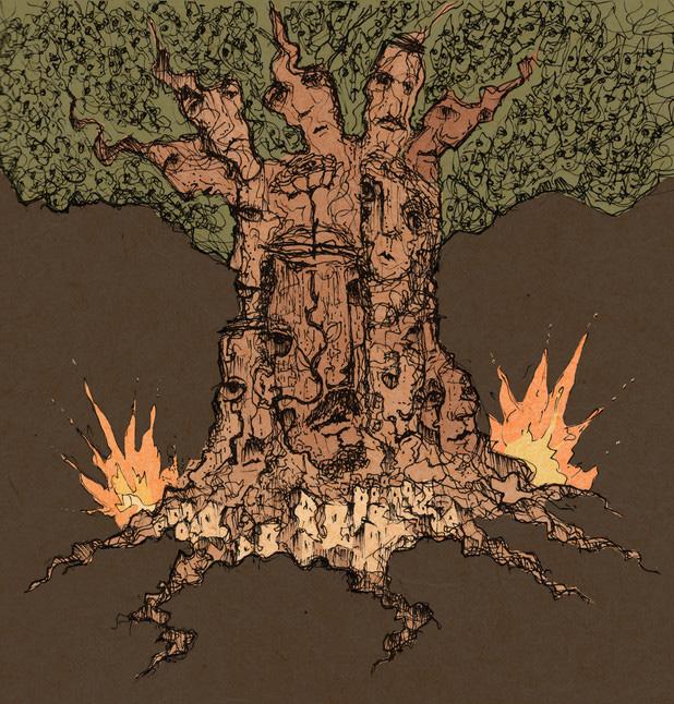 We Die Like Trees - Standing Up (by Nidal El Khairy - 2014)