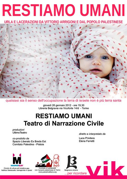 Restiamo Umani - Teatro di Narrazione Civile (by Research in Progress  - 2012)