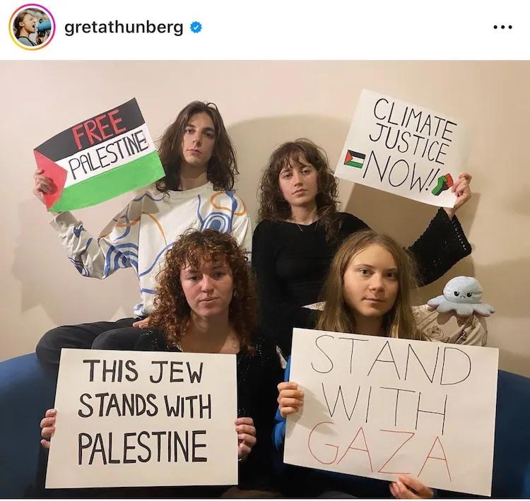 Greta With Gaza (by  - 2023)