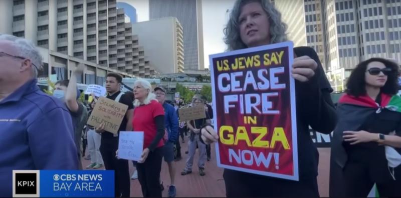US Jews Say Cease Fire - Sighting (by Micah Bazant - 2023)