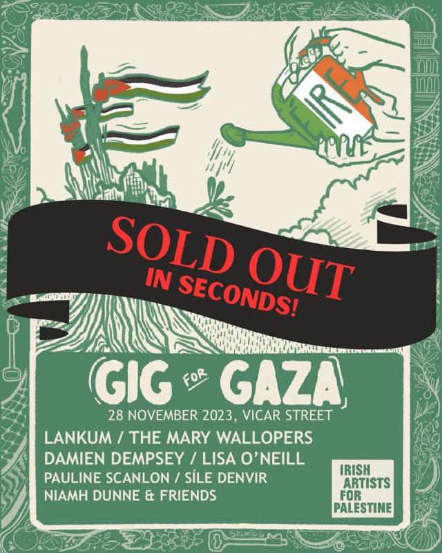Gig For Gaza - Sold Out In Seconds! (by Research in Progress  - 2023)