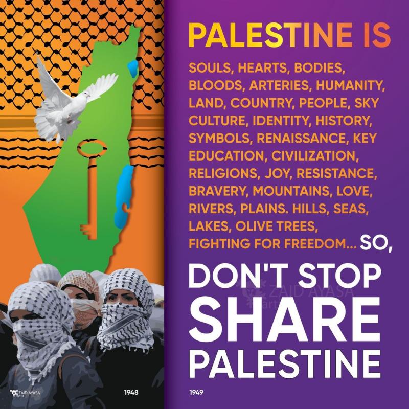 Share Palestine (by Zaid Ayasa - 2023)