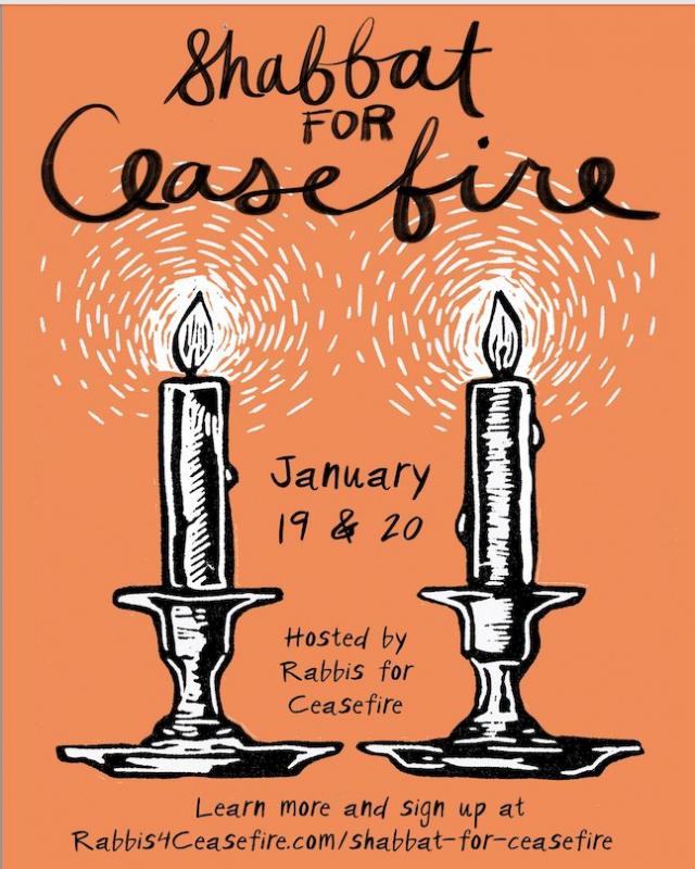 Shabbat for Ceasefire (by Research in Progress  - 2024)