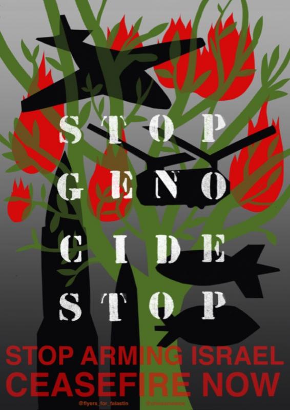 Stop Genocide Stop (by @chiesamateos - 2024)
