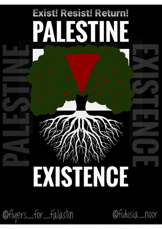 Palestine Existence (by @fidusia_noor - 2023)