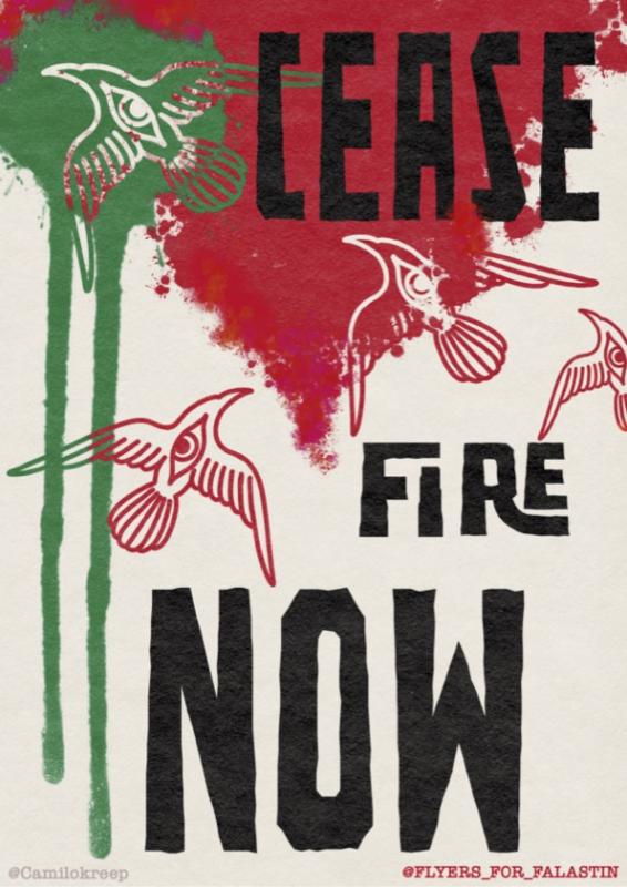 Ceasefire Now - @kamilokreep (by @kamilokreep - 2024)