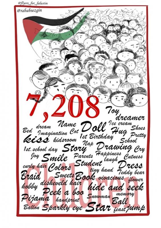 7,208 Children (by @rababsezgin - 2024)