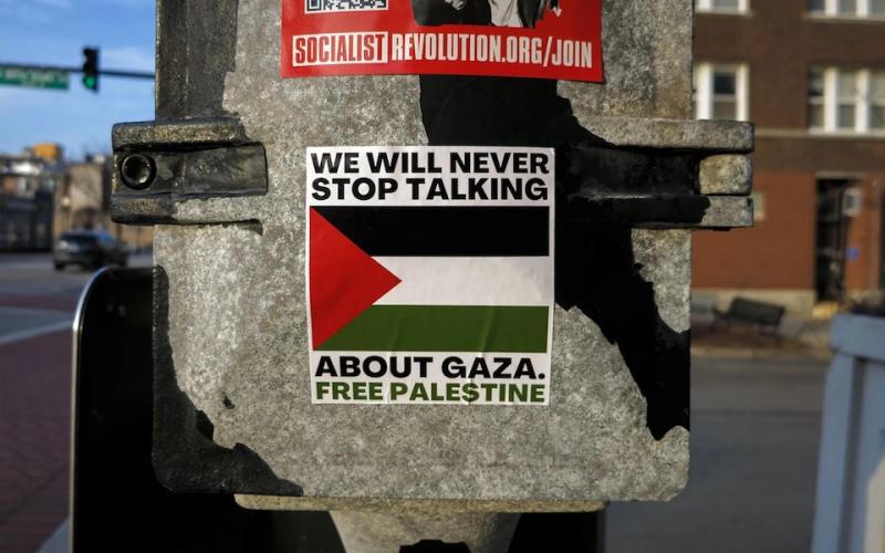 Never Stop Talking About Gaza (by Research in Progress  - 2023)
