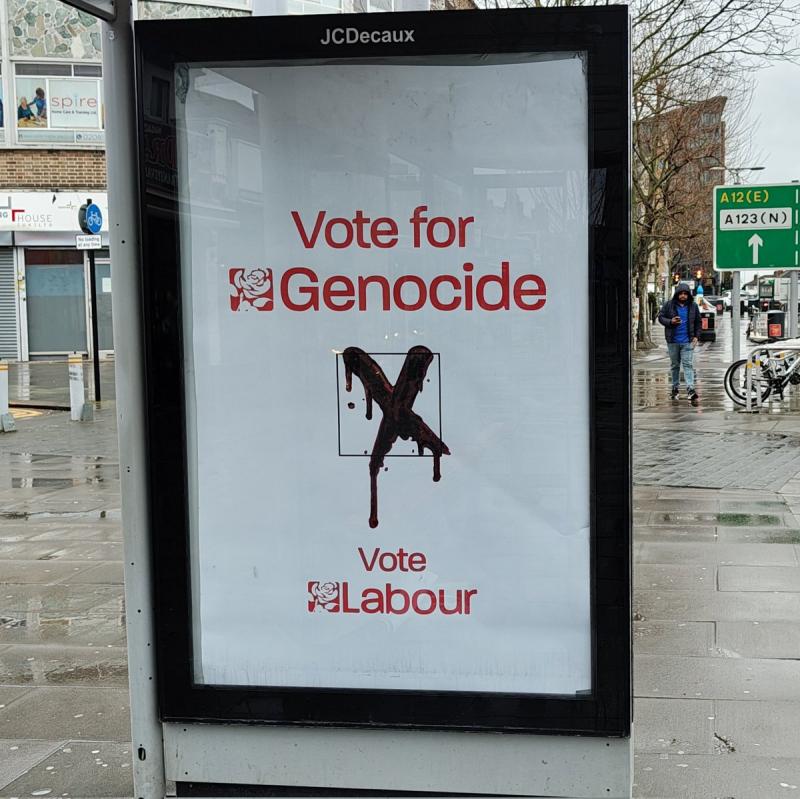 Vote for Genocide - Vote Labour (by Research in Progress  - 2024)