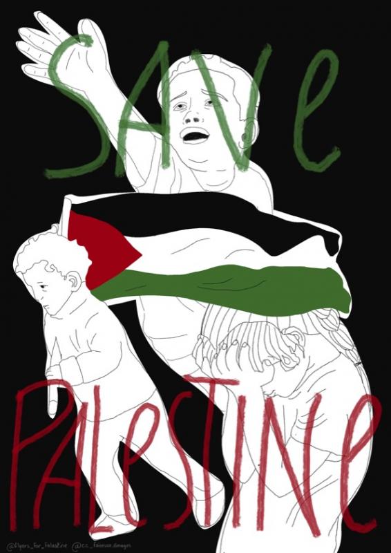 Save Palestine - @cc_faiseuse.dimages (by @cc_faiseuse.dimages - 2024)
