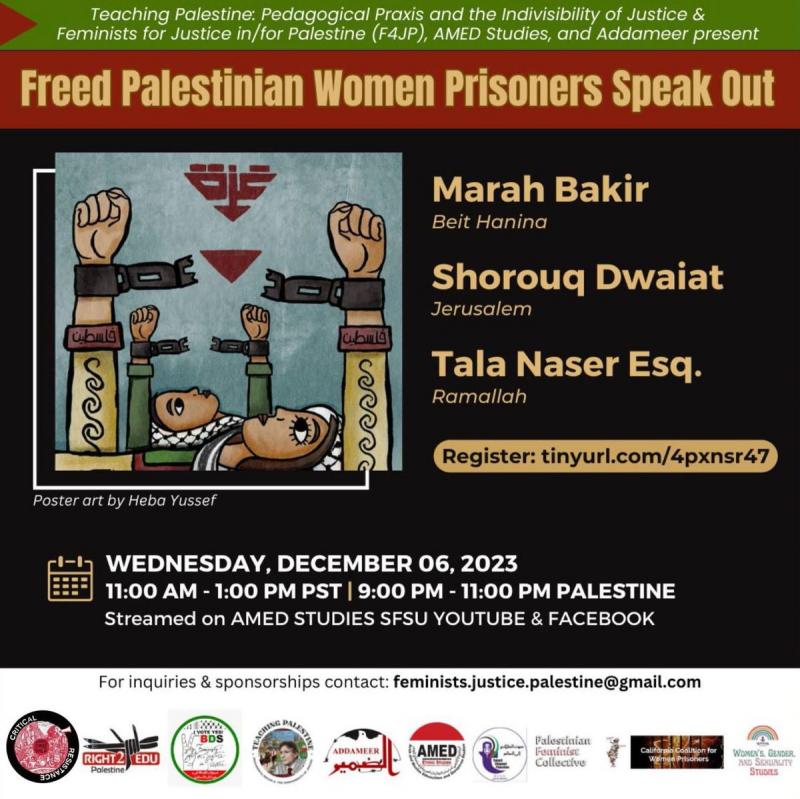 Palestinian Women Prisoners Speak Out (by Hiba Walid Yassine - 2023)