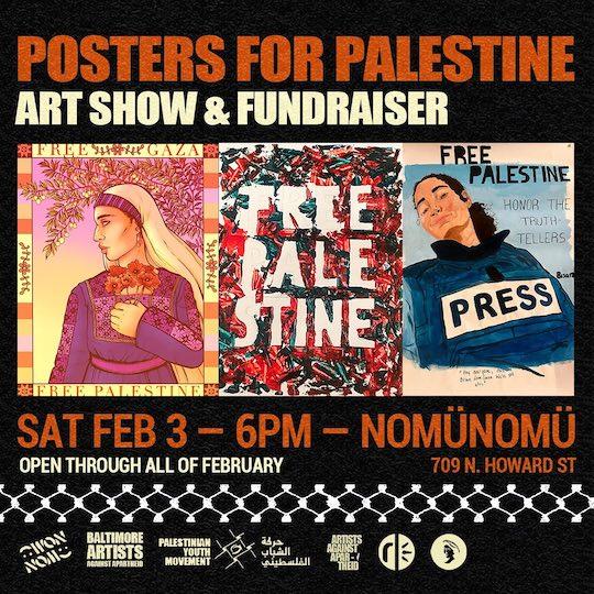 Posters for Palestine - NoMüNoMü  (by Research in Progress  - 2024)