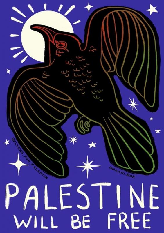 Palestine Will Be Free - 6 (by @maari.bok - 2024)