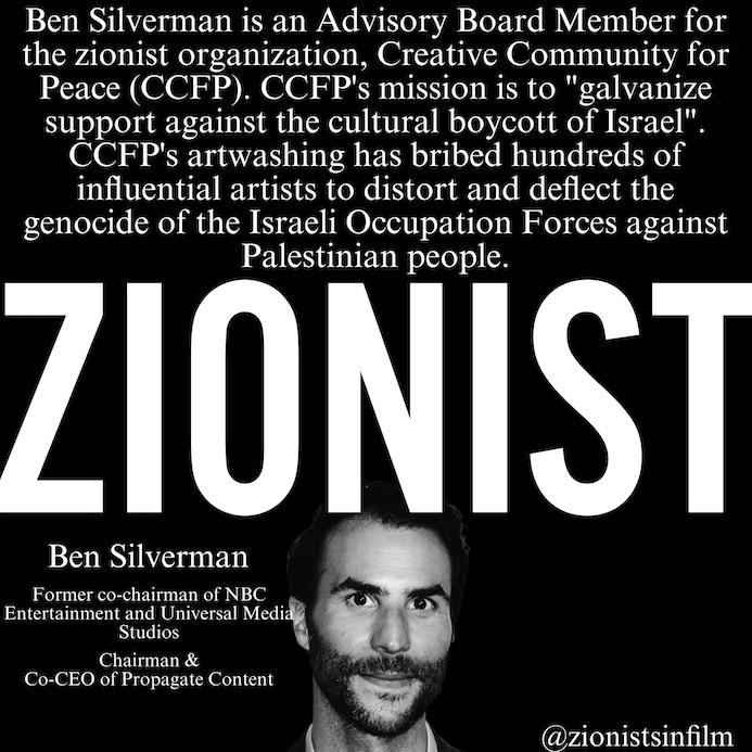 Ben Silverman - Zionist (by Research in Progress  - 2024)