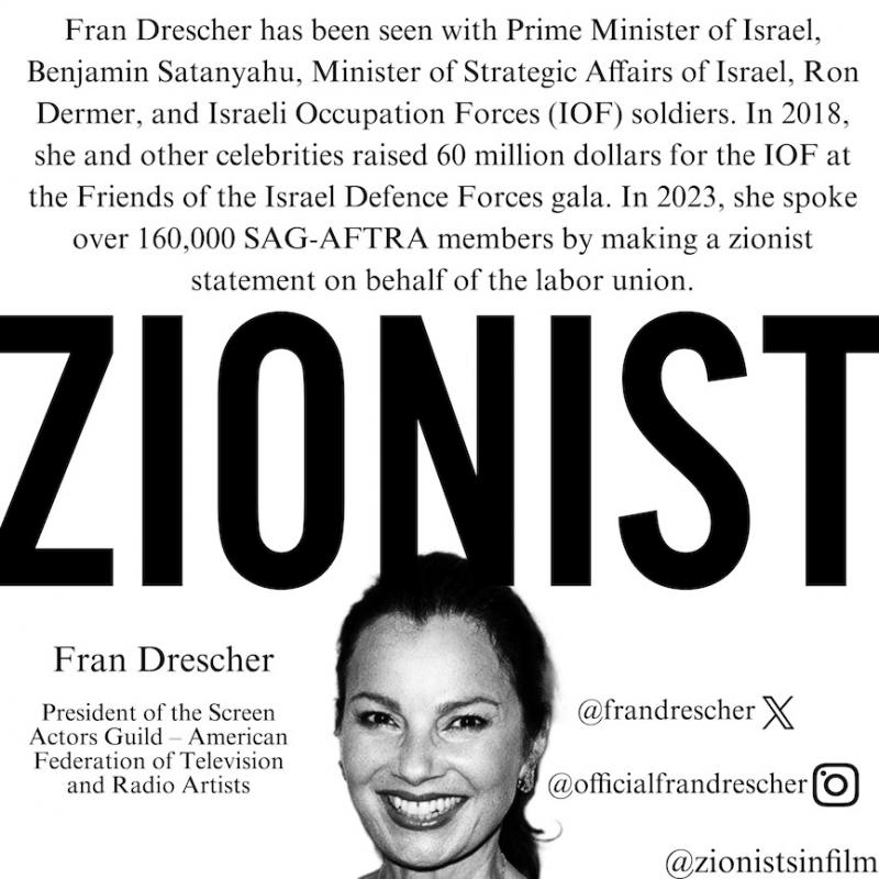 Fran Drescher - Zionist (by Research in Progress  - 2024)