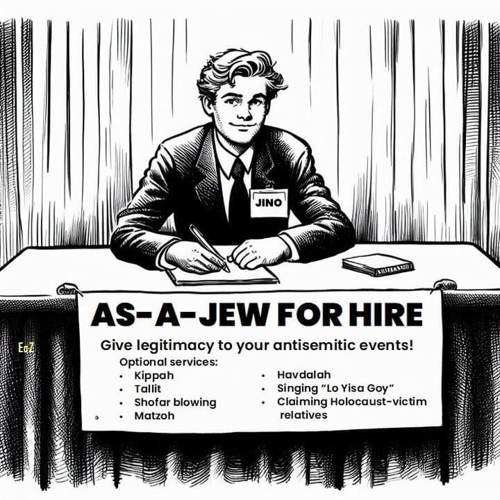 As-A-Jew for Hire (by Elder of Ziyon - 2024)