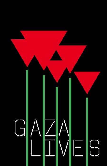 Gaza Lives - MacPhee (by Josh MacPhee - 2024)