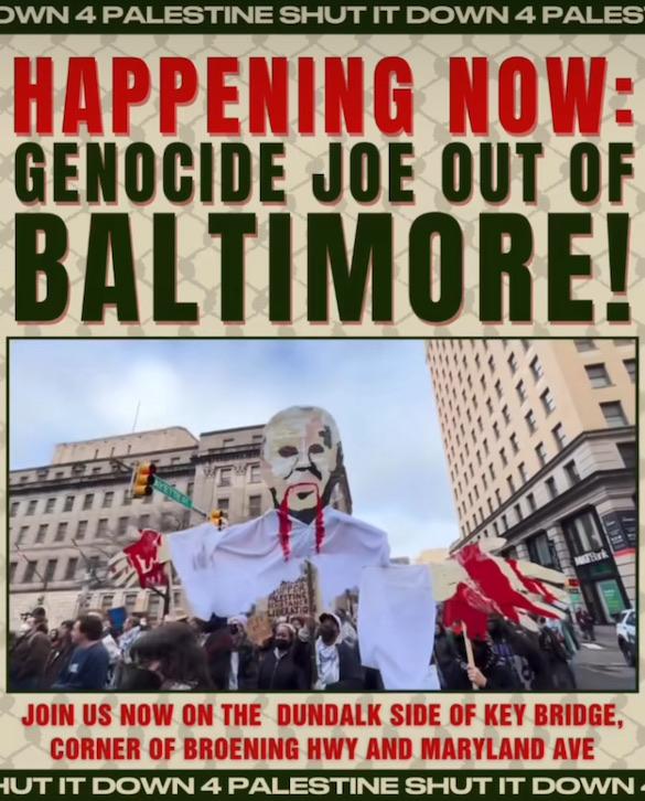 Genocide Joe Out of Baltimore! (by Research in Progress  - 2024)