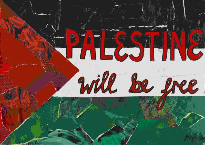 Palestine Will Be Free - 5 (by Becki Skehel - 2024)
