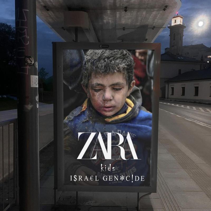 ZARA Kids - Israel Genocide (by Research in Progress  - 2024)