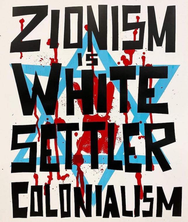 Zionism Is White Settler Colonialism (by Research in Progress  - 2024)
