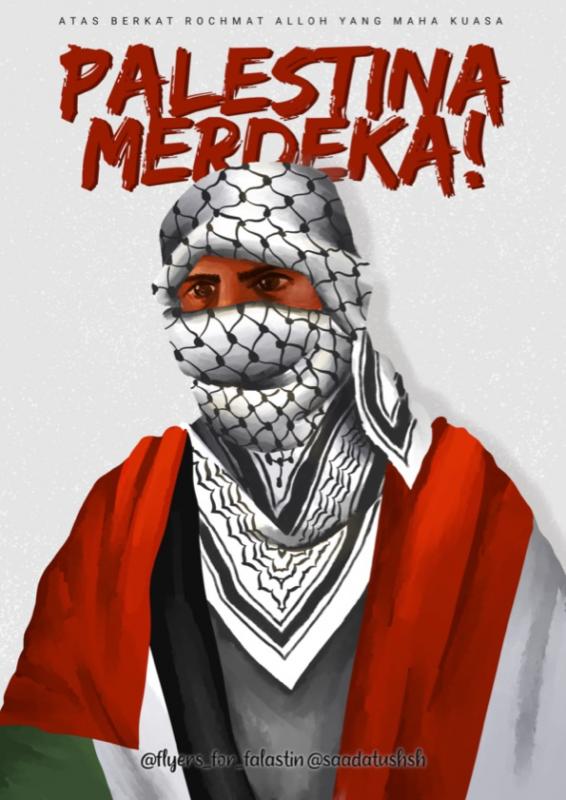 Palestina Merdeka! (by @saadatushsh - 2024)