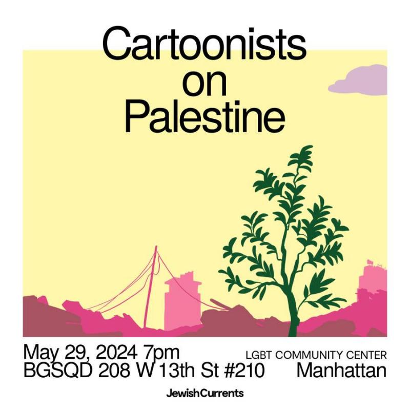 Cartoonists On Palestine (by Kazimir Lee - 2024)