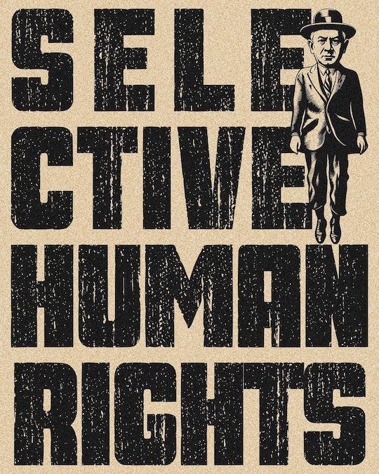 Selective Human Rights (by Debashish Chakrabarty - 2024)