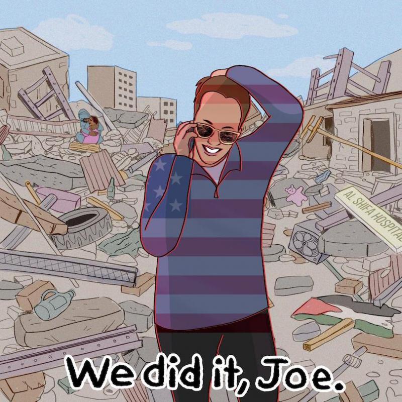 We Did It, Joe (by Chelsea Saunders - 2024)