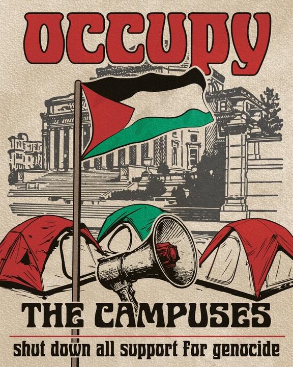 Occupy the Campuses (by Research in Progress  - 2024)