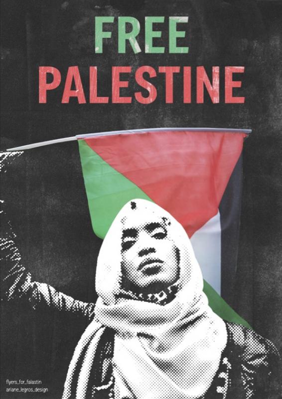 Free Palestine - @ariane_legros_design (by @ariane_legros_design - 2024)