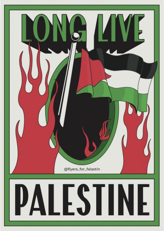 Long Live Palestine - @mostafas3id (by @mostafas3id - 2024)