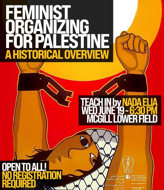 Feminist Organizing for Palestine (by Marc Rudin/Jihad Mansour (1945-2023) - 2024)