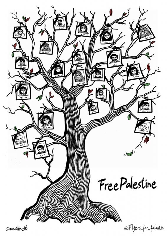 Tree of Innocents - Tree of Heroes (by @_nadineghannoum - 2024)