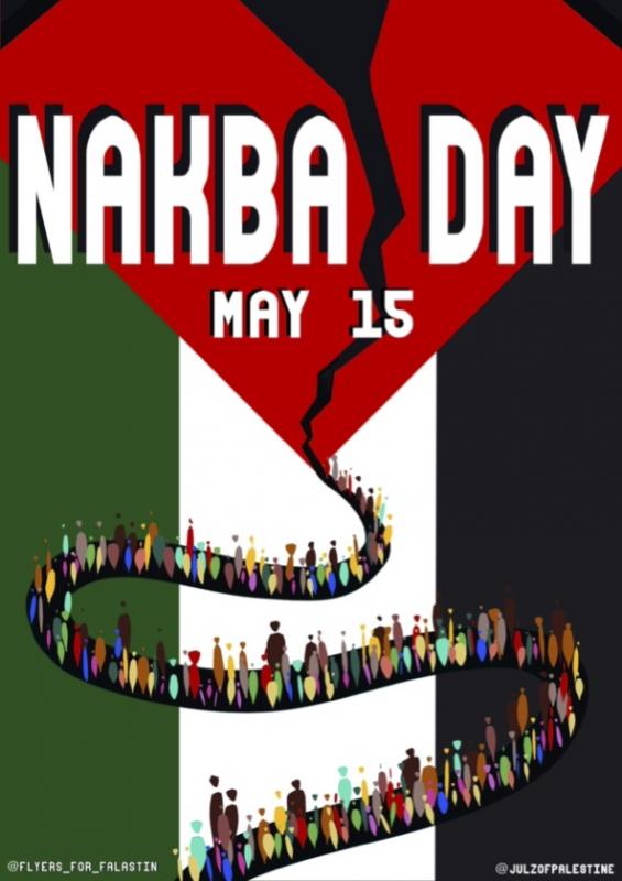 Nakba Day - May 15 (by @julzofpalestine - 2024)