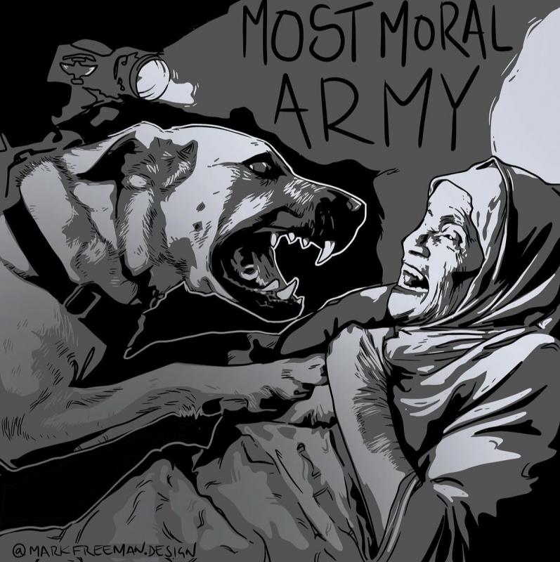 Most Moral Army - @markfreeman.design (by Mark Freeman, @markfreeman.design - 2024)