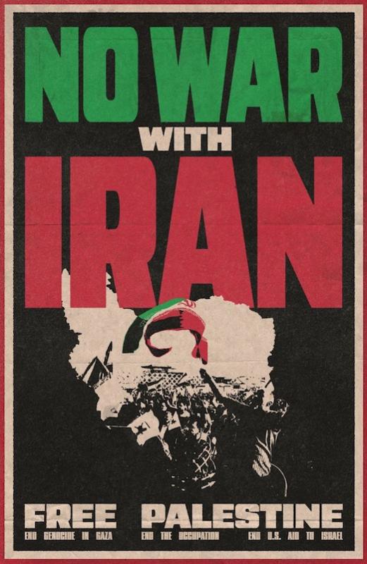 No War With Iran (by Josh Mayfield  - 2024)